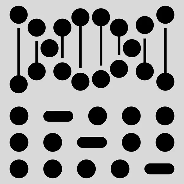 Genetisches Code-Symbol — Stockvektor