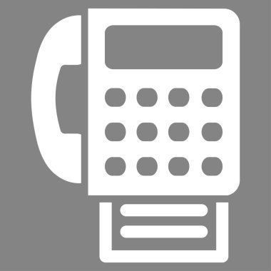 Faks vektör simgesi