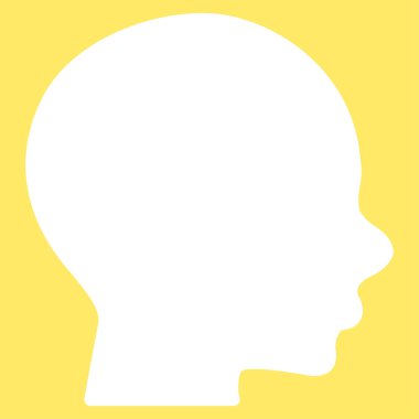 Kafa vektör simgesi