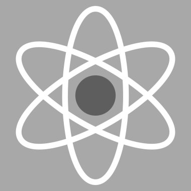 Atom vektör simgesi