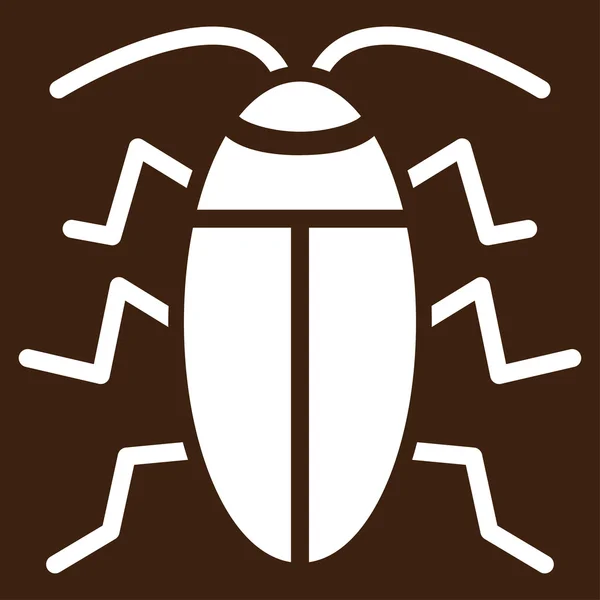 Cockroach Vector Icon — Stock Vector