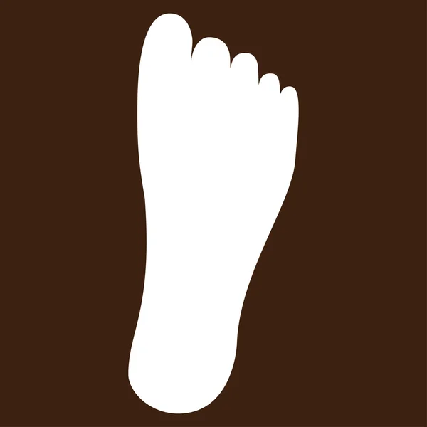 Icona del vettore del piede — Vettoriale Stock