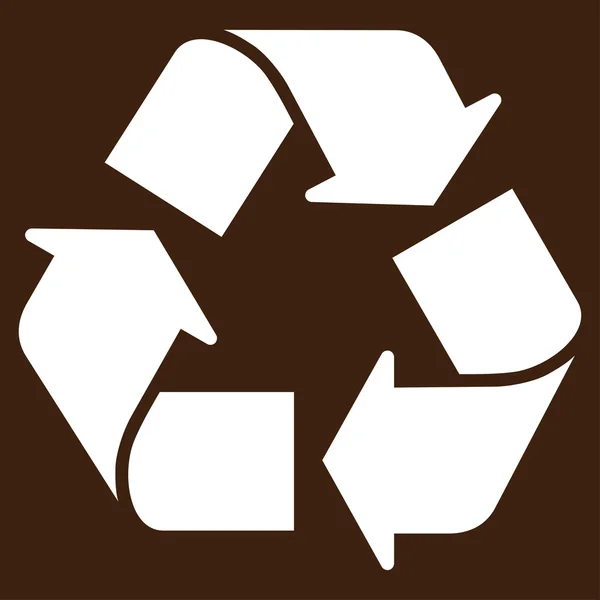 Reciclar icono de vector — Archivo Imágenes Vectoriales