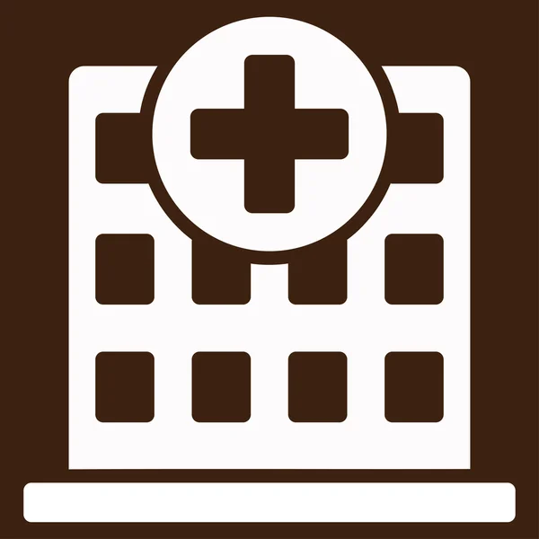 Klinik-Vektor-Symbol — Stockvektor