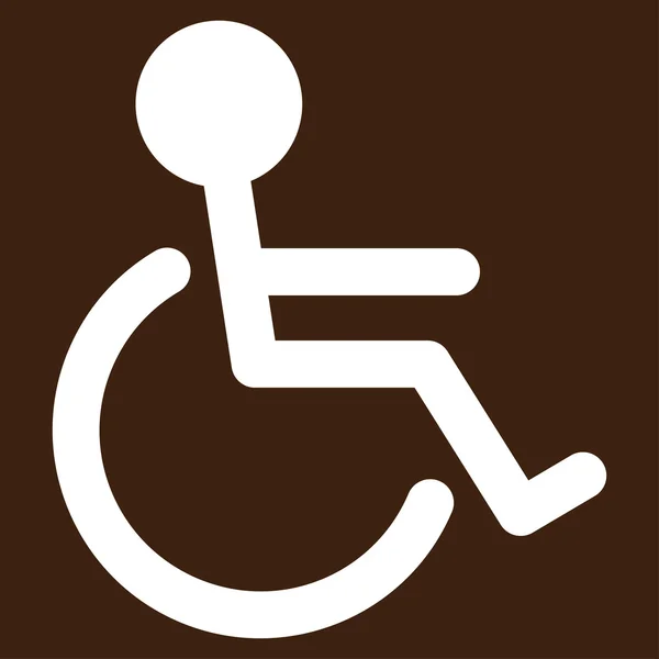 Icono vectorial para discapacitados — Vector de stock