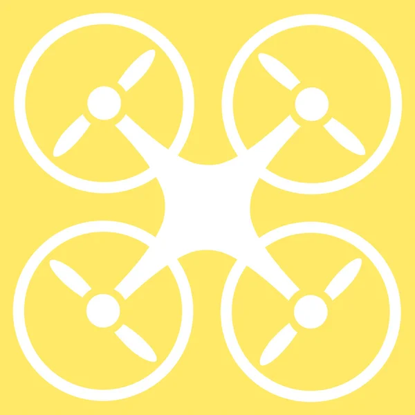 Quadcopter Vector Icon — Stock Vector