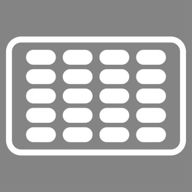 Blister vektör simgesi