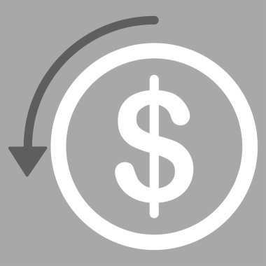 Geri ödeme vektör simgesi