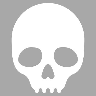 Kafatası vektör simgesi