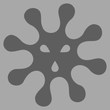 Virüs vektör simgesi