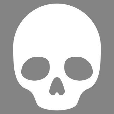 Kafatası vektör simgesi