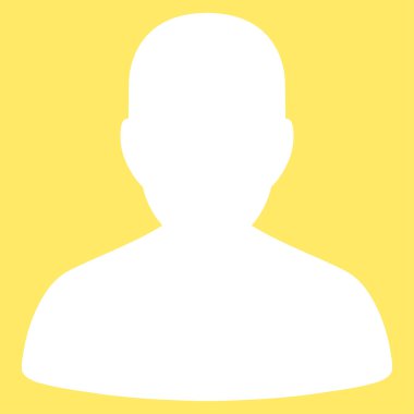 Portre vektör simgesi