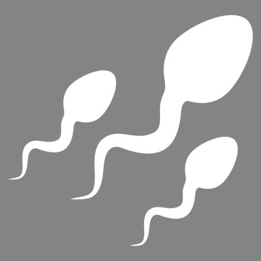 Sperm vektör simgesi