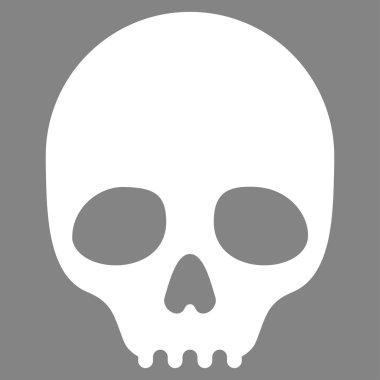 Kafatası vektör simgesi