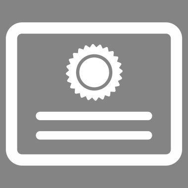 Diploma vektör simgesi