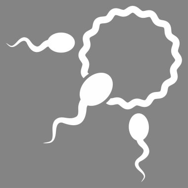 Fertilizasyon vektör simgesi