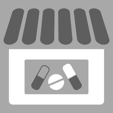 Eczane vektör simgesi