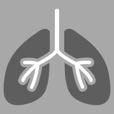 Akciğerler Vektör Simgesi