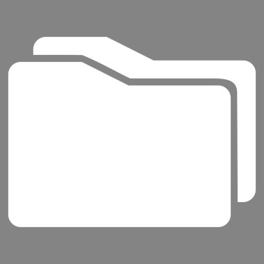 Klasörleri vektör simgesi