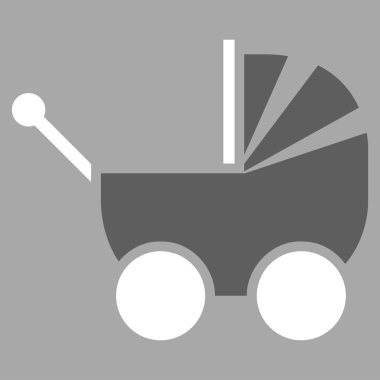 çocuk arabası vektör simgesi
