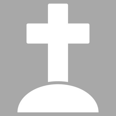 Mezar vektör simgesi