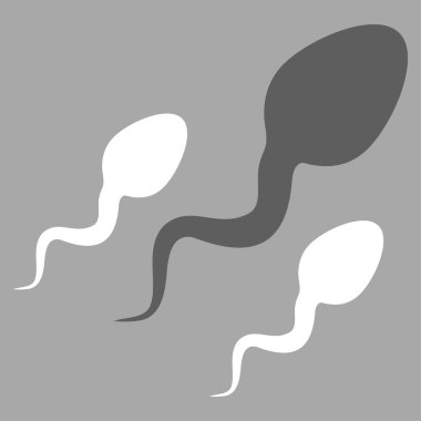 Sperm vektör simgesi