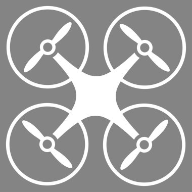 Nanocopter vektör simgesi