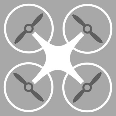 Nanocopter vektör simgesi