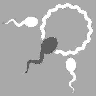 Fertilizasyon vektör simgesi