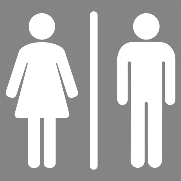 WC vector pictogram — Stockvector