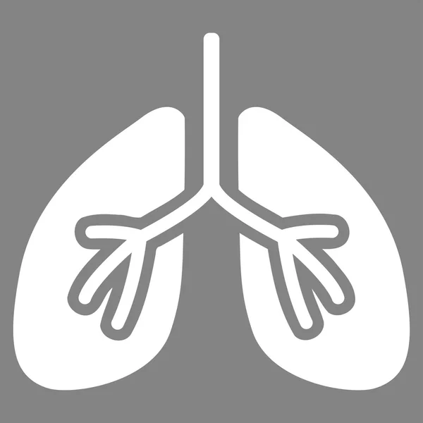 Lungs Vector Icon — Stock Vector