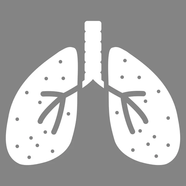 Lungs Vector Icon — Stock Vector