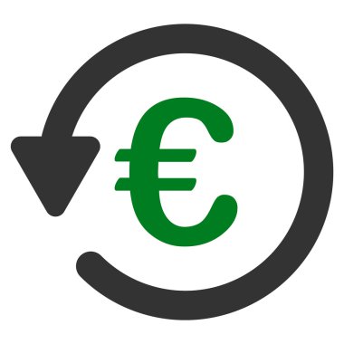 Euro Rebate Icon clipart