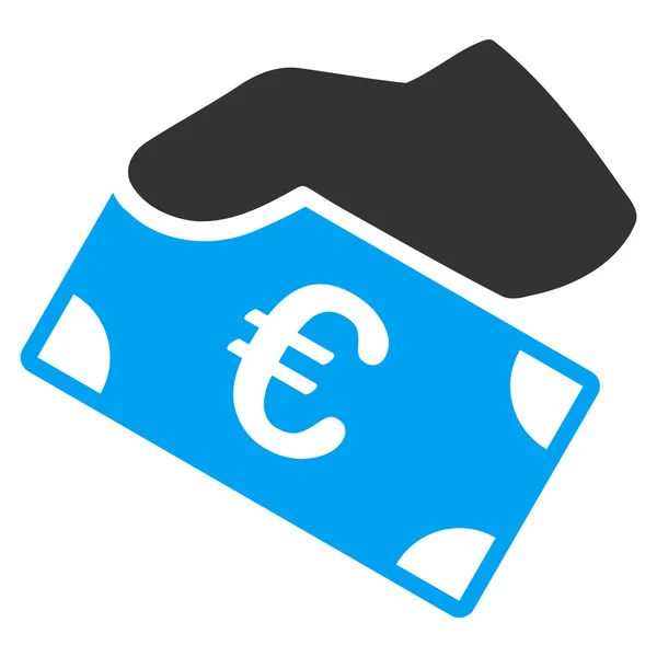 Euro betaling pictogram — Stockvector