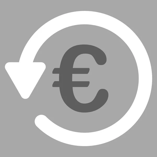 Icono de descuento en euros — Archivo Imágenes Vectoriales