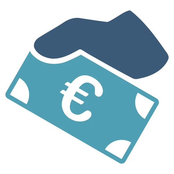 Euro-Zahlungssymbol — Stockvektor