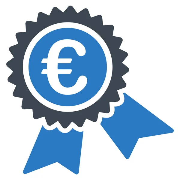 Icona europea del sigillo di garanzia — Vettoriale Stock