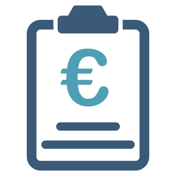 Euro prijzen pictogram — Stockvector