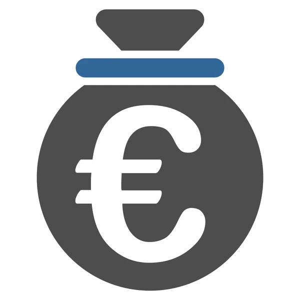 Icono del Fondo Euro — Archivo Imágenes Vectoriales