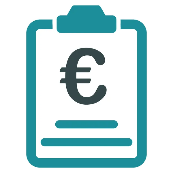 Icono de precios en euros — Vector de stock