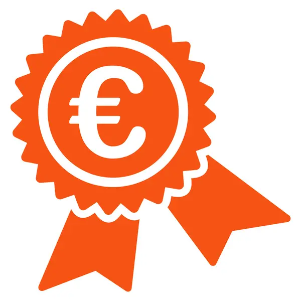 Európai garancia pecsét ikon — Stock Vector