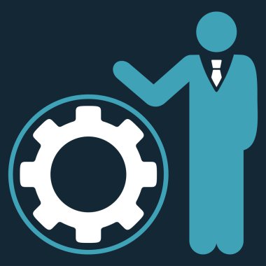 Mühendis düz simgesi