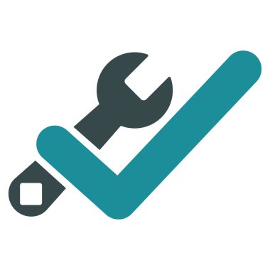 Geçerli araçlar düz simgesi