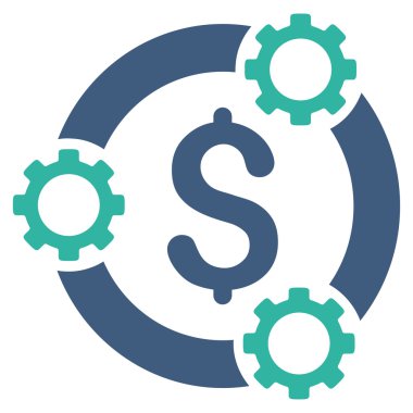 ekip çalışması düz simgesi