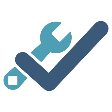 Geçerli araçlar düz simgesi