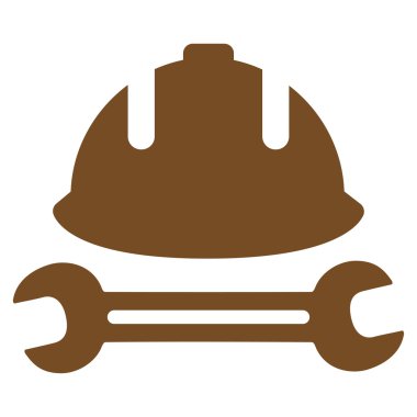 Geliştirme düz simgesi