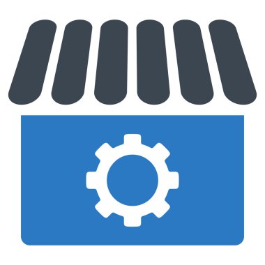 Atölye düz simgesi