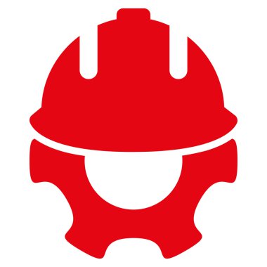 Geliştirme düz simgesi