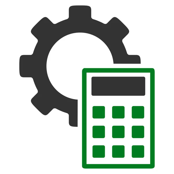 Engineering Calculations Flat Icon — Stock Photo, Image