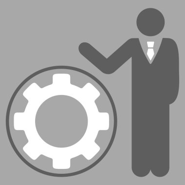 Mühendis düz simgesi